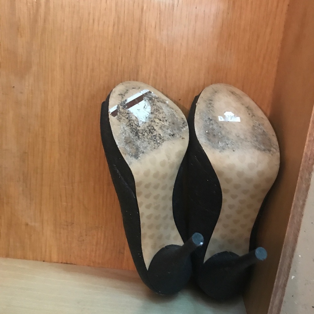 Betsey Johnson Sparkle Heels, size 6.5 - Picture 5 of 5
